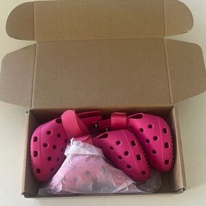 Kids Pink Clogs